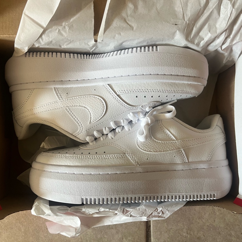 Brand new platform size 8 Nike Air Force Ones